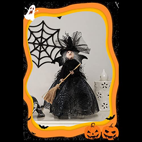 Bonecas de bruxa de Halloween Decoração de casa Bonito Desenhos Animados Bruxa Boneca Ornamentos Dec