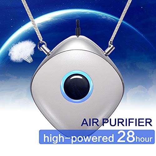 Proud Panda Personal Air Purifier,Travel Mini Portable Air Purifier,Negative Ion Purifier, Necklace Wearable