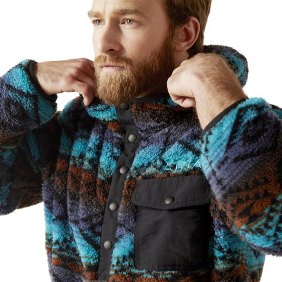 Image of ARIAT Men's Polar Bear Fleece Hoodie