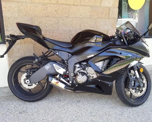 Amazon | モトボディキットニンジャ適用ZX6Rオートバイ13-18 適用ZX 6R