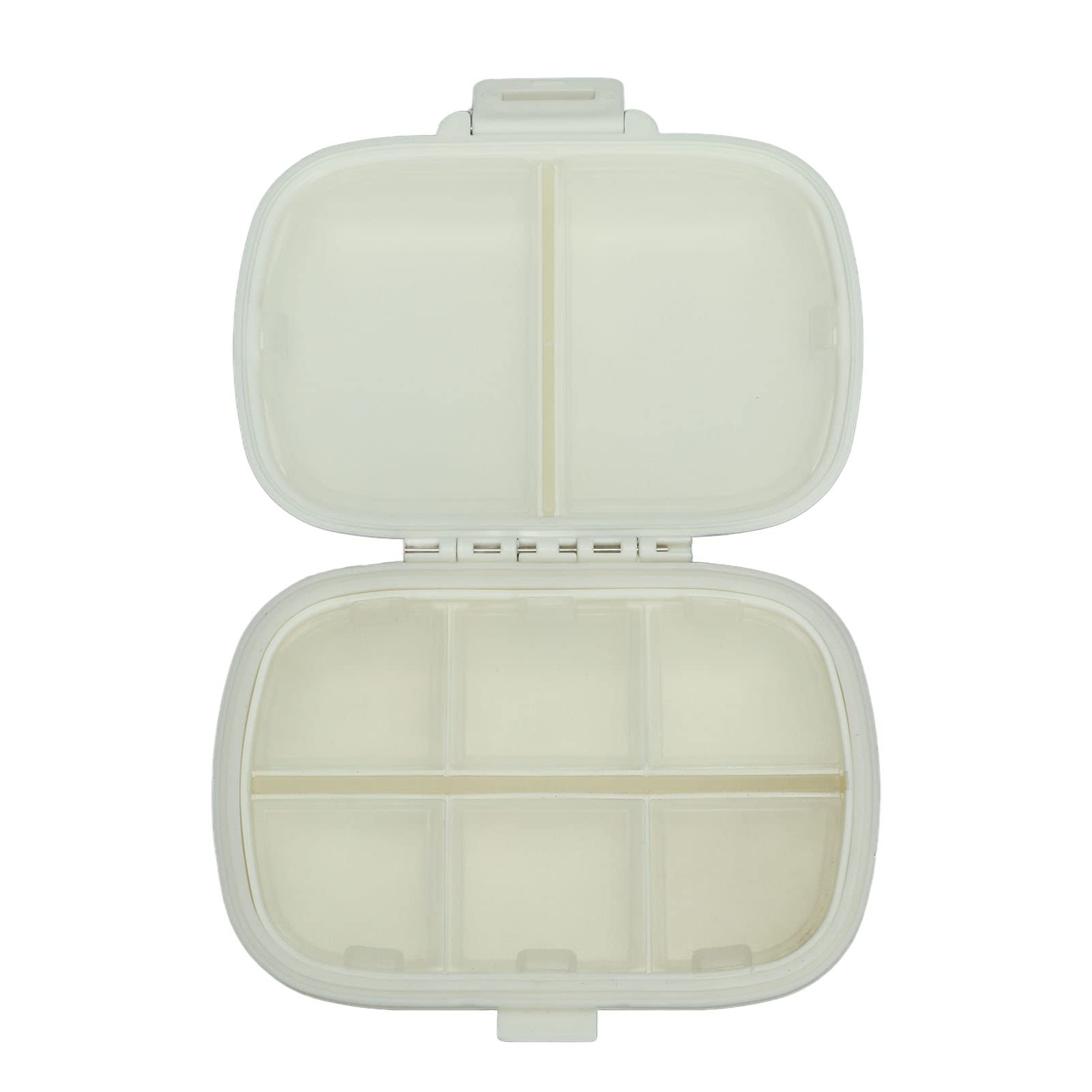 Chrees 5 Pcs Medicine Organizer Dividing Medicine Planner Box Snap Design Daily Medicine Holder Container
