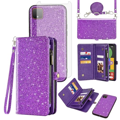 Étui pour Pixel 4 Asuwish zippé pour ne plus perdre vos cartes et votre écran