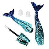 Gatuida 2 Stück Leere Eyeliner Röhren Nachfüllbare Eyeliner Flasche Praktische Wimpernbehälter für DIY Make Up für Kosmetikgeschäfte und Salons