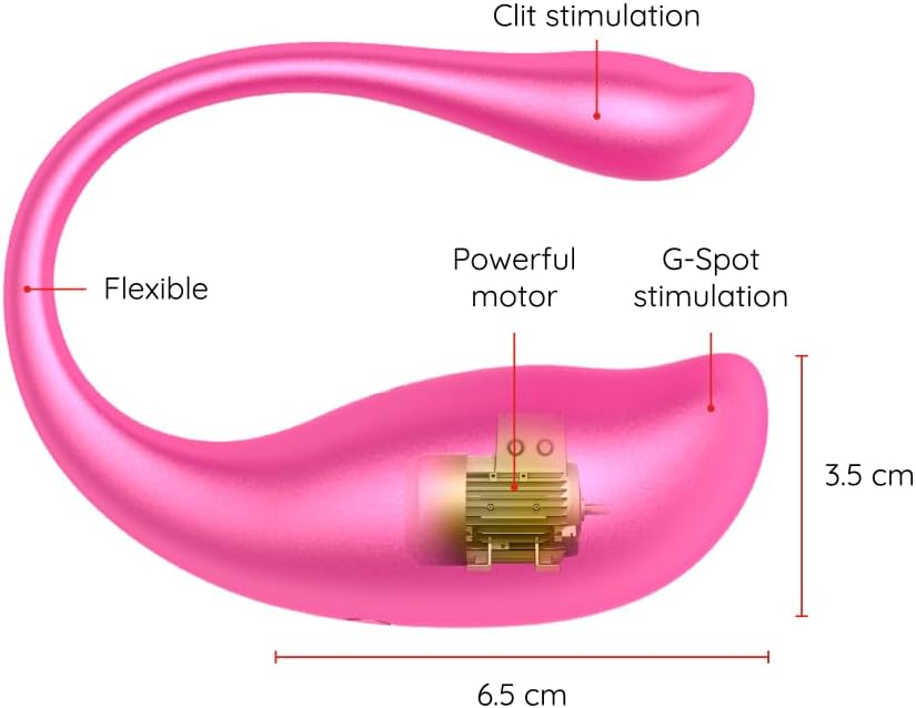 Nairobi Vibrating Egg Pink - Free App