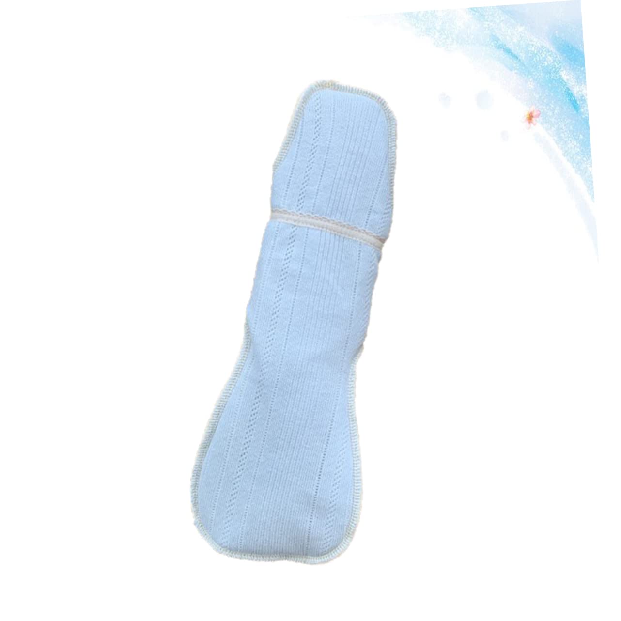 FRCOLOR Compresa sanitaria lavable de algodón para menstruación, compresas sanitarias reutilizables, compresas sanitarias sostenibles, reutilizables, compresas menstruales, almohadillas de tela