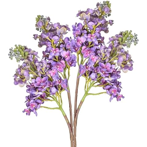 Shirfloral 22” Artificial Lilac Flower Branch Cover