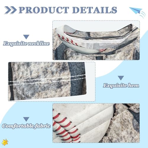 Boys Short Sleeve T-Shirts Baseball Wall Hit Rashguard Kids Swim Shirts Sun UPF 50+ Multicoloured3