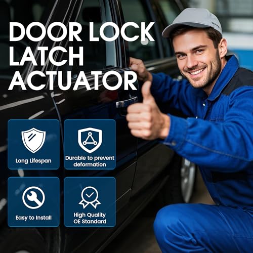 Image of Front Passenger Right Side Door Lock Latch Actuator for Chevy Silverado Suburban Tahoe Impala Cadillac Escalade ESV EXT GMC Sierra 1500 2500 3500 HD Yukon XL 2007 2008 2009 2010 2011 2012 2013 2014