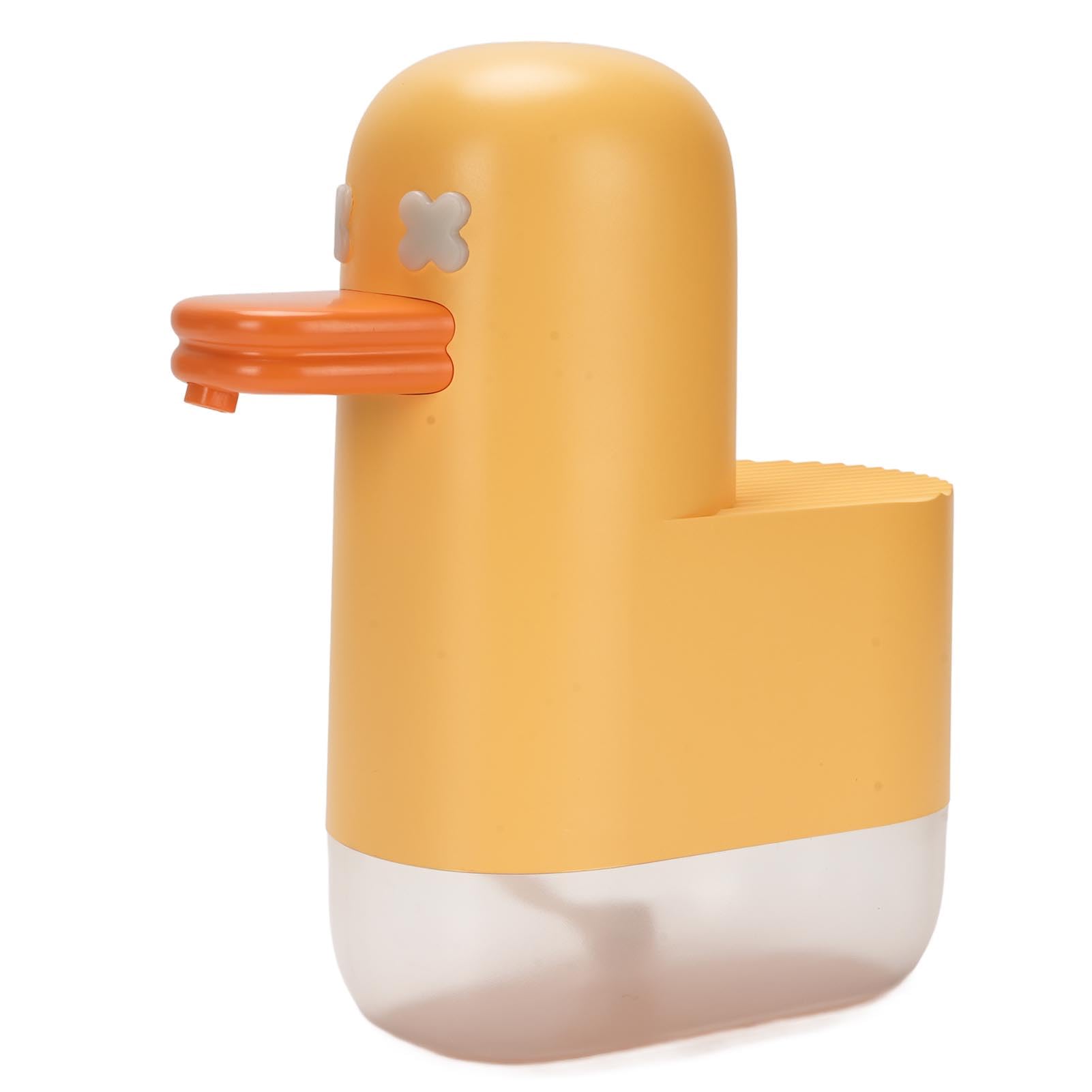 Dispenser Automatico di Sapone Schiumogeno Design Carino a Forma di Anatra per Bagno e Pompa per Liquidi Ricaricabile Touchless da 350 Ml (Stile 2)