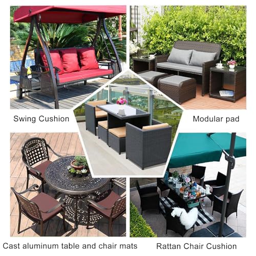 Banc imperméable extérieur et intérieur en polyester sur mesure antidérapant - 5