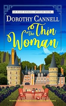 Paperback THE THIN WOMAN an utterly charming English country house murder mystery (The Ellie Haskell Mysteries) Book