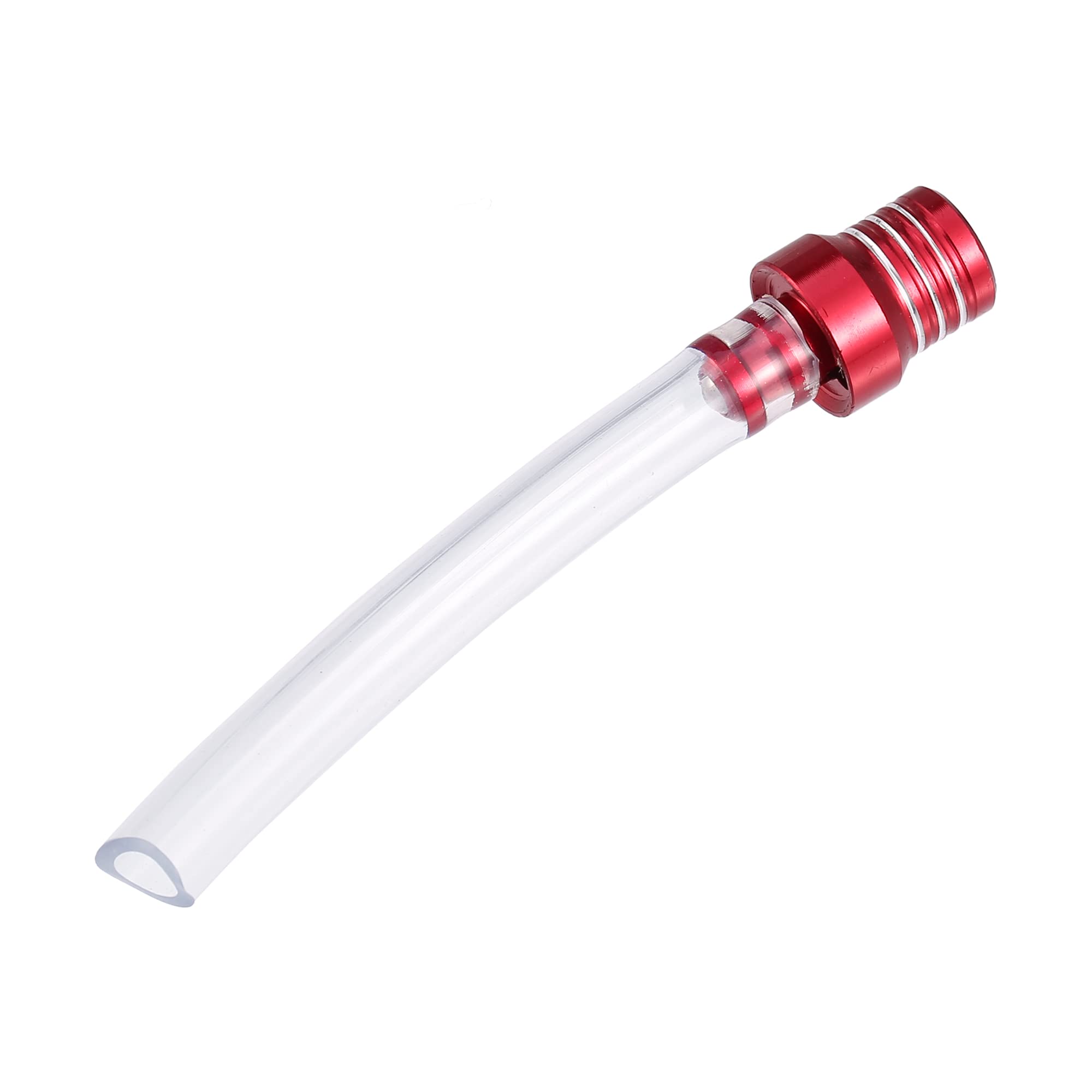 X AUTOHAUX 6pcs Gas Tank Cap Vent Hose - One-Way Valve, Clear Tube Orange End, For ATV Dirt Bike Motorcycle - View #7