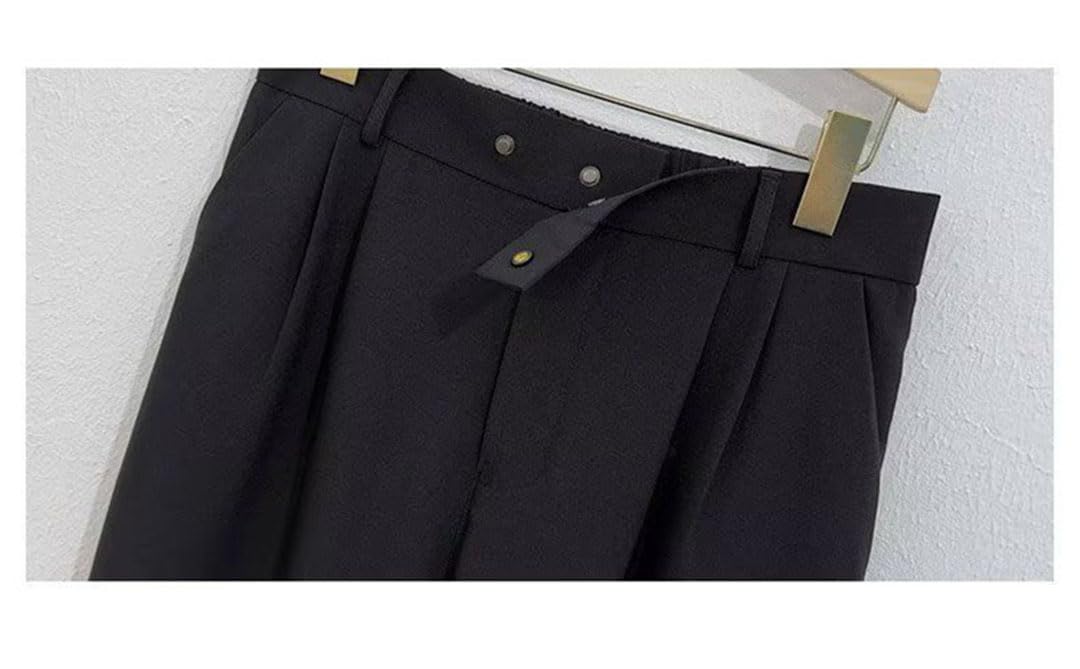 Vogrtcc Pantalones De Traje Casual para Hombre Pantalones Sueltos
