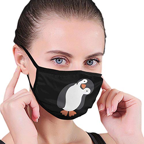 Preisvergleich Produktbild Pinguin Männer Frauen Atmungsaktiv Komfortable Gesichtsschutzhülle Mit Gummiband Für die persönliche Gesundheit Verschiedene Verwendung