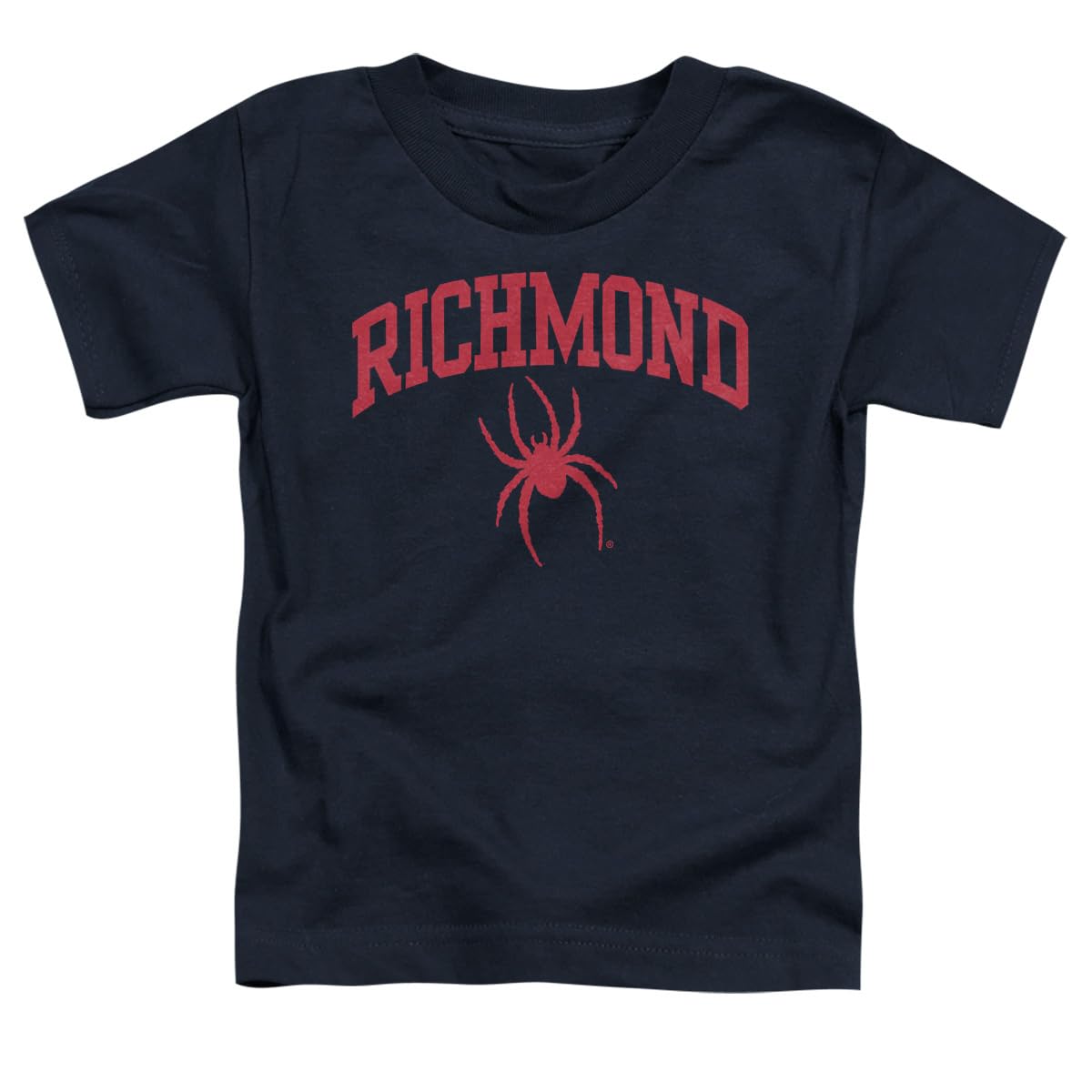 LOGOVISION University of Richmond One Color Arched Kids T Shirt (2) for Toddler Boys and Girls, Navy