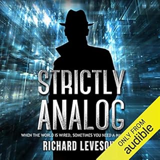 Strictly Analog Audiolibro Por Richard Levesque arte de portada