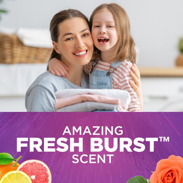 Arm & Hammer Plus OxiClean Odor Blasters Fresh Burst, 160 Loads Liquid Laundry Detergent, 208 Fl oz - Image 3