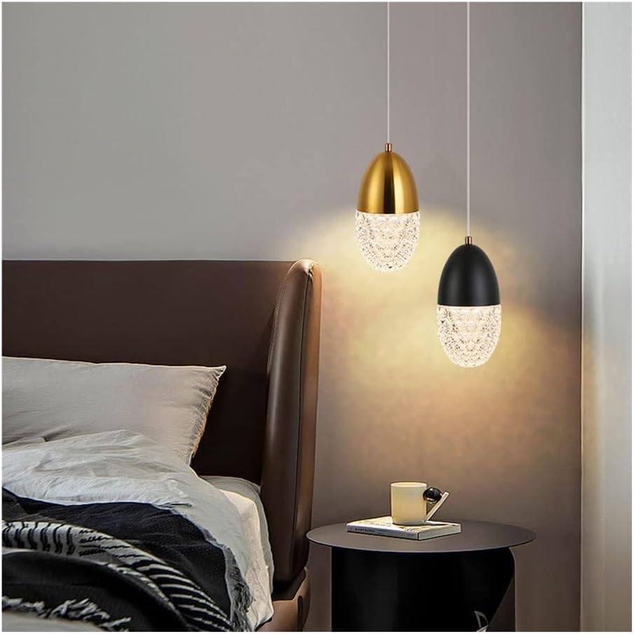 Lampe suspendue cordon réglable pour ajuster l'éclairage des plafonds bas - 2