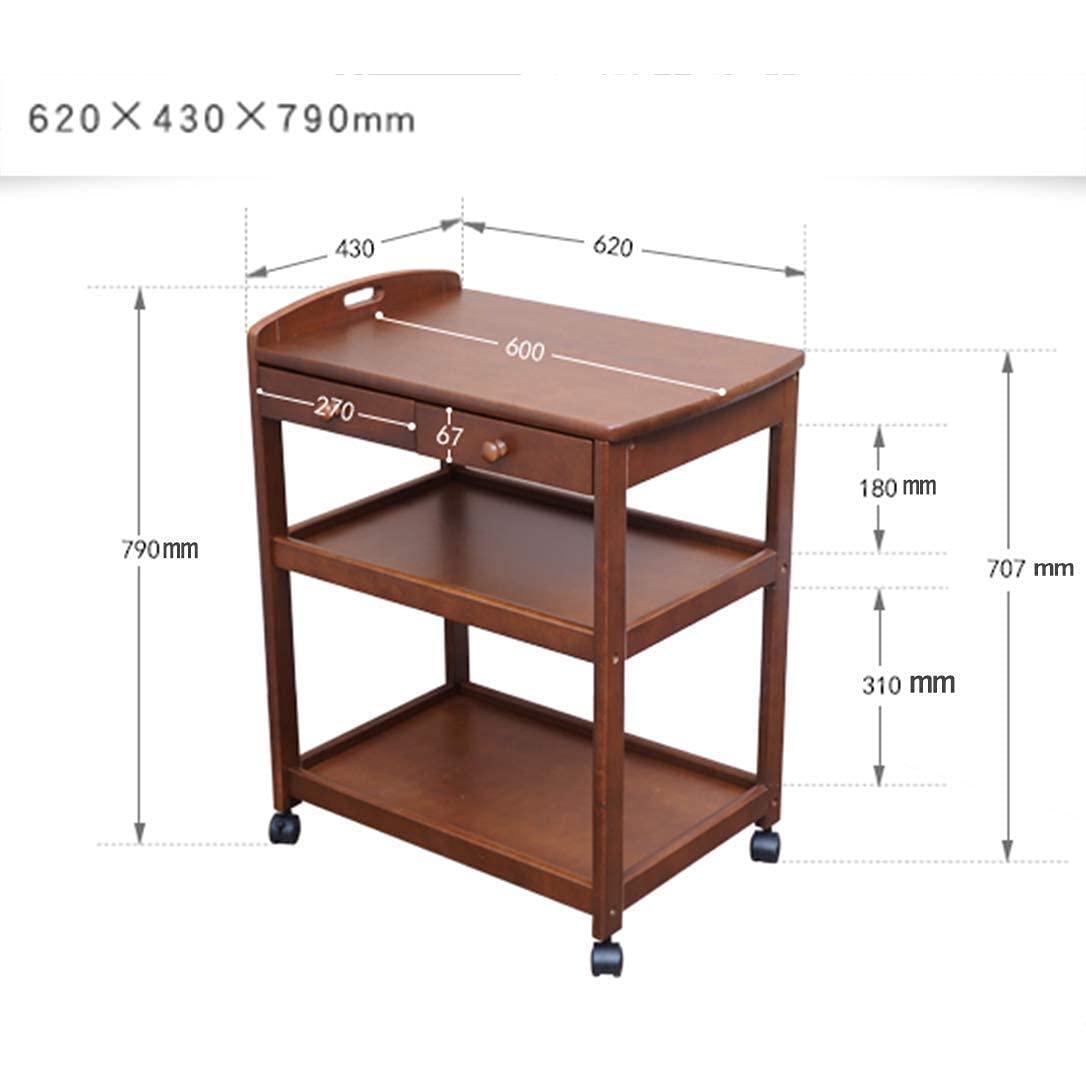 Carrello di Servizio Girevole, Carrello portavivande da Cucina, Carrello portavivande, Carrello portavivande, carrelli Bar su Ruote,