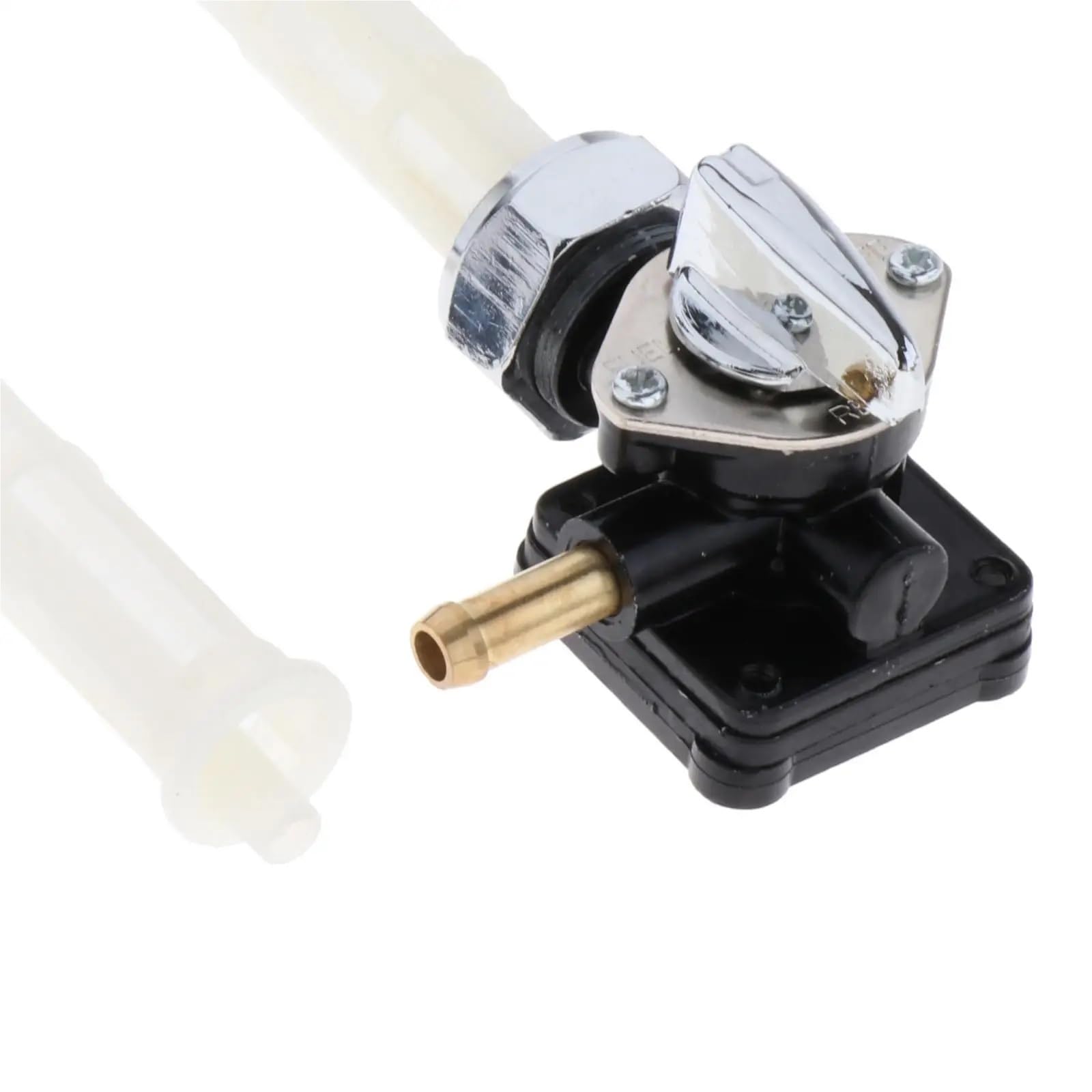 Montaggio iniezione e accessori per moto Rubinetto del carburante, interruttore di spegnimento del gas resistente, adatto per Flst Fxst di ricambio Rubinetto Benzina Moto
