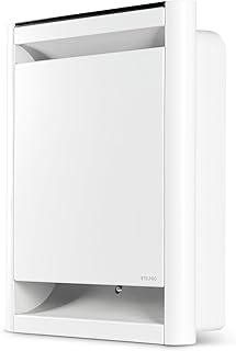 Stelpro SORB2002WCW High-End Fan Heater, 2000W, 240 volts, 12 11/16" x 15 11/16", Controlled via Wall Thermostat (sold separately), ORLEANS Series - Fast Temperature Rise, Stylish and Compact, White