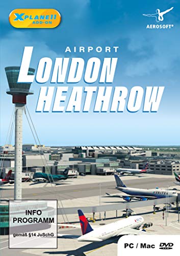 Preisvergleich Produktbild XPlane 11 AddOn Airport London Heathrow - [PC]