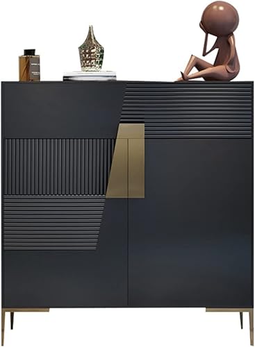 KIZQYN Gabinete de almacenamiento de zapatos puerta del hogar armario de zapatos puerta simple y moderna extraíble pequeño armario de zapatos