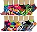 96 Pairs / 8 dozens Wholesale Lots Low Cut Neon Bright Colorful Ankle Socks