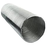 Material: aluminio Tubo flexible de aluminio (1,5 m, todos los tamaños, 150 mm de diámetro)