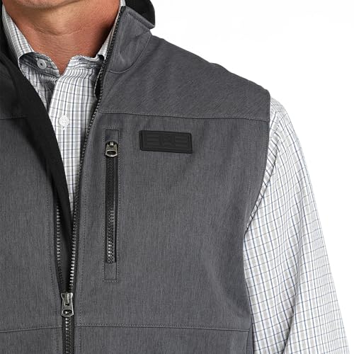 Cinch Men's Brown Softshell Vest Brown4