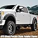 EAG Fender Flares 4pcs Set Pocket Rivet Style Fit for 17-21 Super Duty