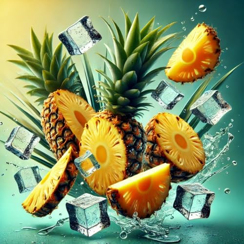 Ananas Ice arôme concentré Sasami 100 ml le compagnon idéal de vos étés - 3