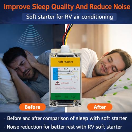 Soft Start for RV Air Conditioner – RV AC Soft Start Kit, Reduces Startup Current, Compatible with Small Generators, Easy Installation, Softstart RV Air Conditioner Solution by Toiwrudo - Used condition - Image 3