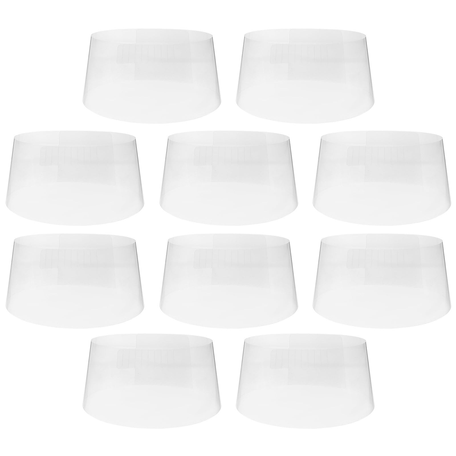 CALLARONCALLARON 10pcs hat stock lining cap stretcher cap inner dome beanie rack cap inner support hat inner support hat inside holder cap liner inner holder for hat hats inserts white Neto plastic
