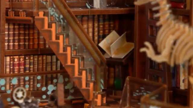 Amazon.com: CCCDF DIY Book Nook Kit, Miniature Dollhouse Booknook