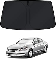 Vista 85 de KUST Parasol plegable para parabrisas para Chevrolet/Chevy Trax LS/LT/LTZA 2013-2023, accesorios para ventana, protector de visera solar, bloquea