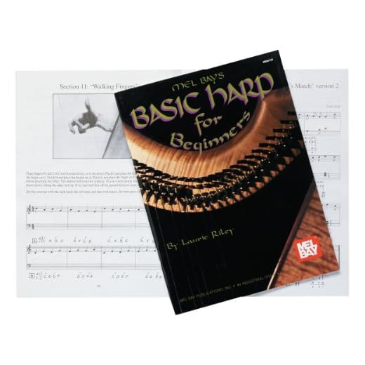 Design Toscano Celtic Rosewood Harp Beginners Book