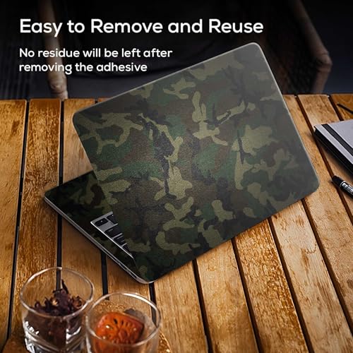 Image of Galaxsia Indian Army D1 Full Body Vinyl Laptop Skin /Sticker /Cover Upto 15.6 Inches Laptops Laminated-Removable-HD Quality Compatible for Hp-Dell-Sony-Lenovo-Asus etc.(15x10 Inches)