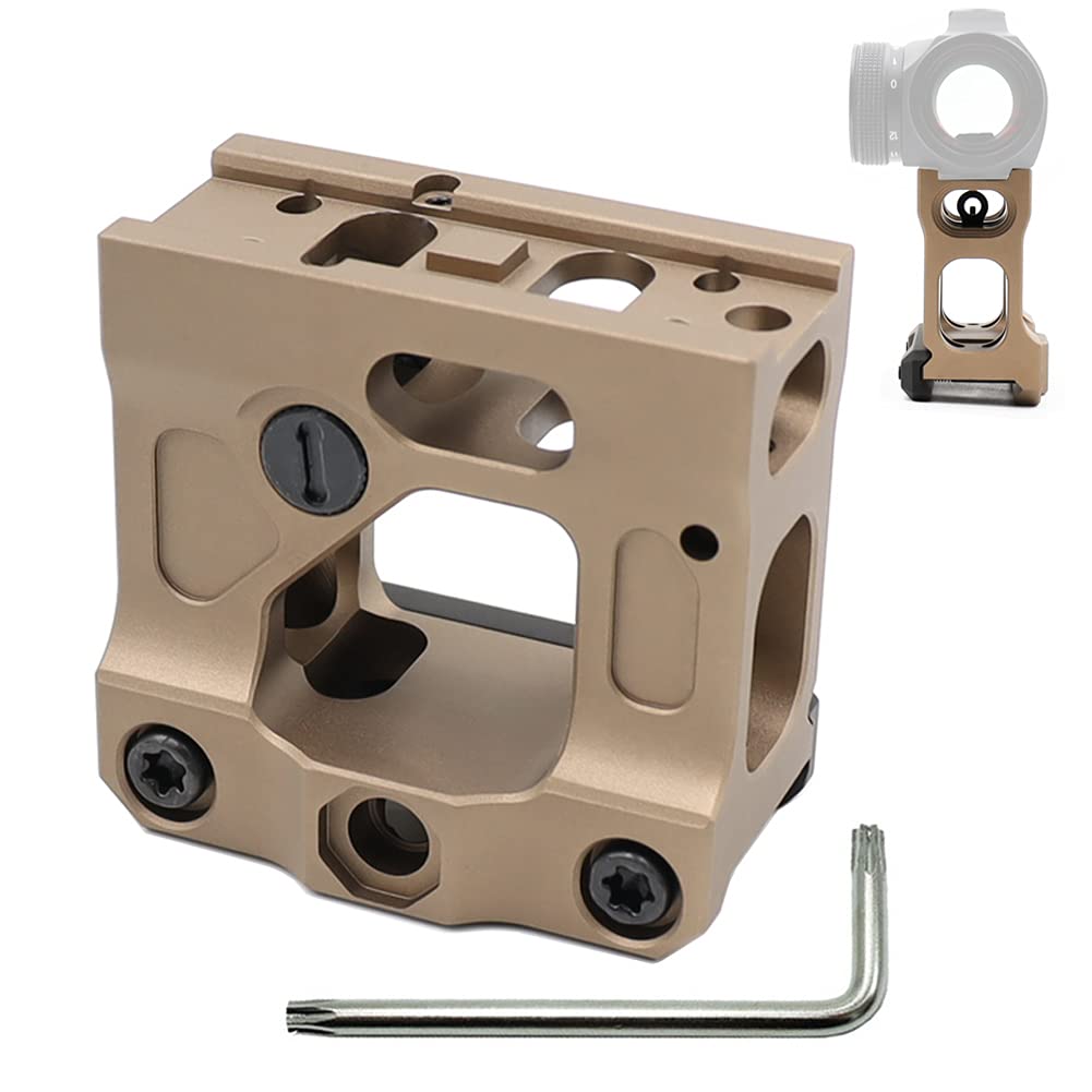 Photo 1 of LThyzszb Red Dot Riser Mount 2? Height for T 1/2 H1 H2 Optic Sight Scope Riser Mount, Brown