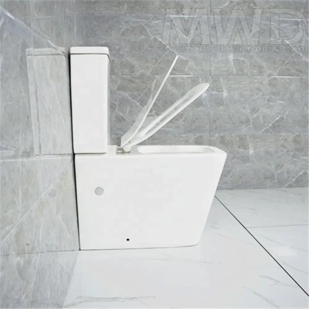 Ildotchi Inodoro PACK WC - 640 * 360 * 810mm - 50kgs, Inodoro Completo CON TAPA AMORTIGUADA