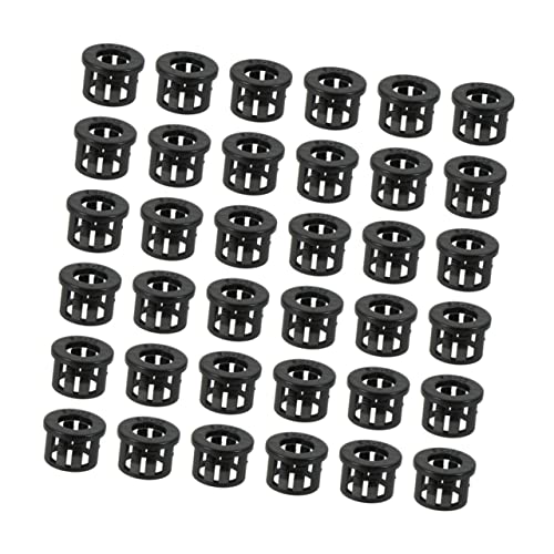 SOLUSTRE 200pcs Wire Pass Through Grommet Desk Cable Grommet Protector Snap Bushing for Power Cord