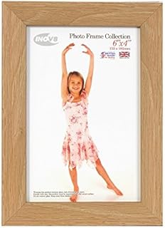 Inov8 Framing Inov8 British Made Picture/Photo Frame, 6x4 Inch, Lime Oak, Wood, 6"x4" (15.24cm x 10.16cm)