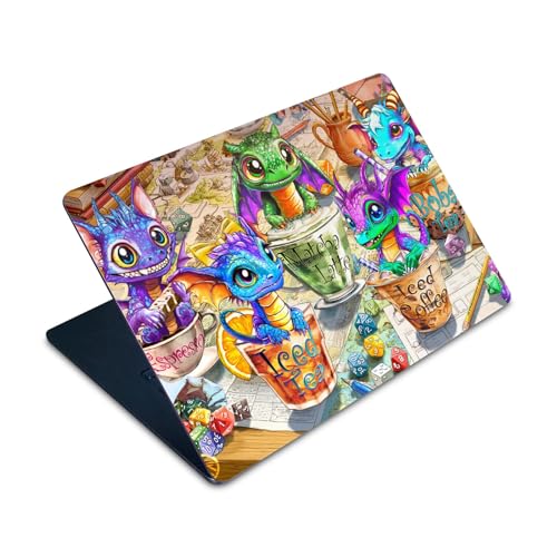 Vinyle MacBook Air 15 M2 Cup O Dragons pour personnaliser son bureau