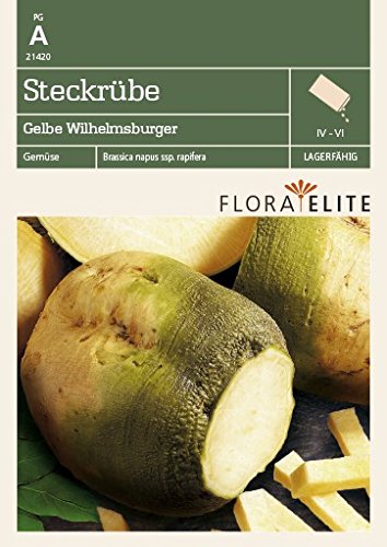 Preisvergleich Produktbild Flora Elite 21420 Steckrübe Gelbe Wilhelmsburger (Rübensamen)