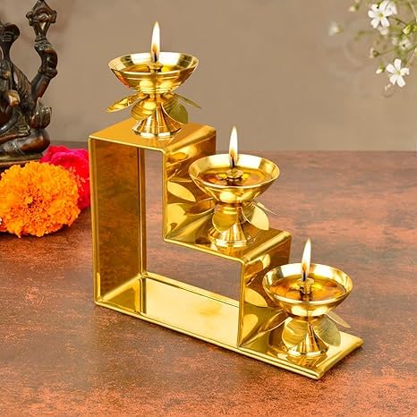 See full amazon price history chart for FALCON-ONE 100% Pure Brass 3 Step Lotus Cut Diya | Fancy & Aesthetic Design | Home Decor & Pooja | Brass Diya. FALCON-ONE 100% Pure Brass 3 Step Lotus Cut Diya | Fancy & Aesthetic Design | Home Decor & Pooja | Brass Diya. (B0CM91533R) Amazon Price History, Amazon Price Tracker
