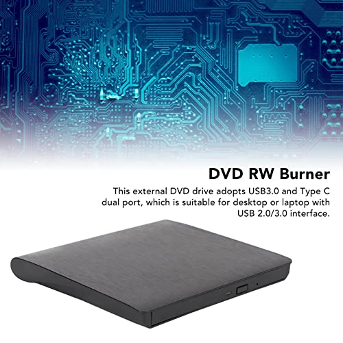 Unidad externa USB 3.0 con doble puerto para DVD y CD miniatura 4