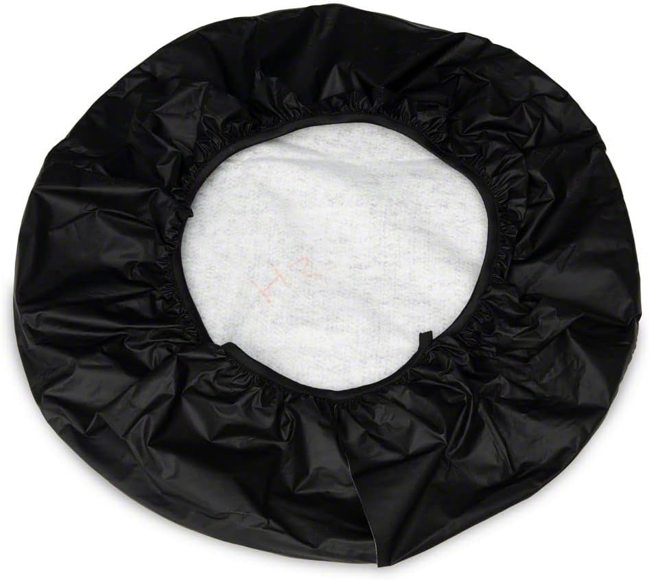 RED ROCK Jeep Licensed by TruShield American Flag Logo Spare Tire Cover; 32-Inch Tire Cover Compatible for 66-18 Jeep CJ5, CJ7, Wrangler YJ, TJ & JK
