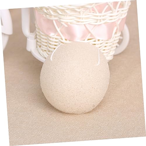 SHERCHPRY Facial Exfoliating Sponge with Activated Charcoal Gentle Cleaning for All Skin Types Deep Cleansing Exfoliating for Sensitive Aid