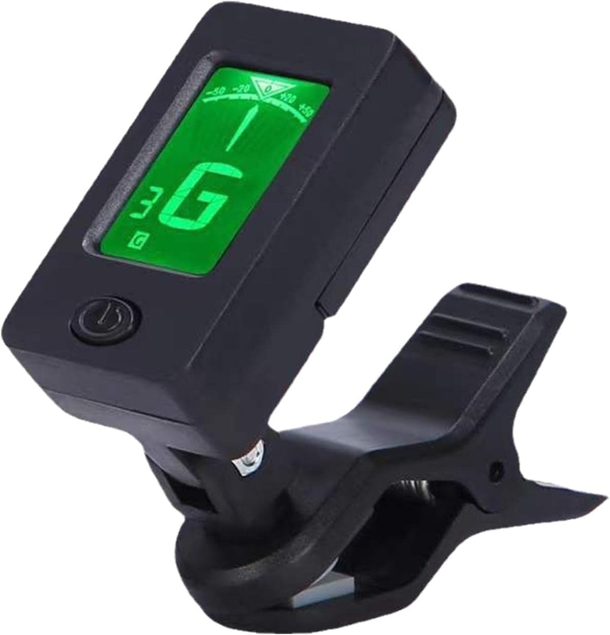 Guitar Tuner Clip,Chromatic Tuner with Large LCD Color Display for Acoustic, Electric, Bass Guitars, Banjo, Ukulele, Violin