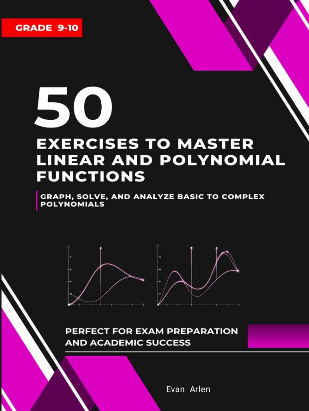 50 Exercises to Master Linear and Polynomial Functions: Graph, Solve ...